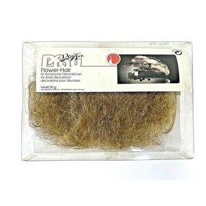 Set of 2 Angel Hair Gold for Gift Baskets Flower Arranging & Craft Projects NOB